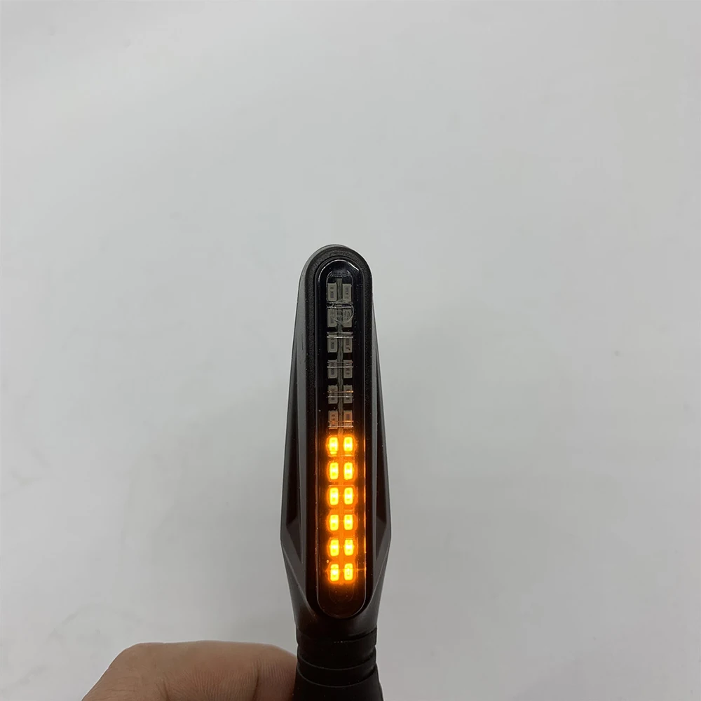 4 шт. универсальный мотоцикл 24LED поворотник светильник мигающий мигалка Янтарный