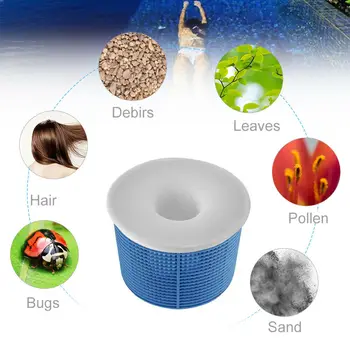 

1pc Pool Skimmer Basket Socks Basket Sleeve Mesh Screen Sock Pool Skimmer Socks Net Filter Sleeve Pool Clean Tool