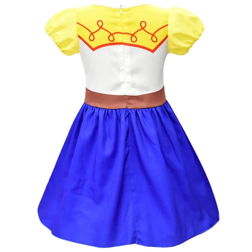 Новая игрушка из фильма История 4 Весенне-осеннее платье для девочек детская одежда для малышей Джесси в ковбойском стиле Косплэй стильная сумка нарядное платье