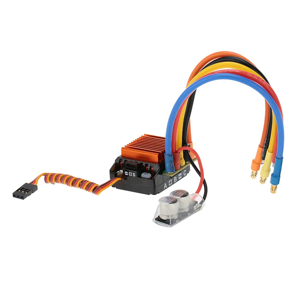 

SkyRC 13.5T 2590KV 2P Sensored Brushless Motor+CS60 60A Sensored Brushless ESC+LED Program Card Combo Set for 1/10 1/12 RC Car