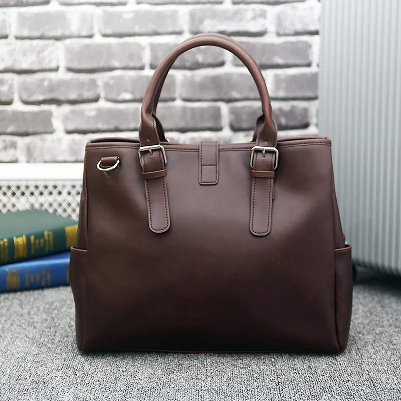 YILUNXI Ретро Мужские портфели повседневные сумки через плечо сумка через плечо мягкая мужская застежка на молнии высокое качество сплошной цвет портфель