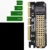 Новоприбывший корпус из алюминиевого сплава Led Expansion Card Computer Adapter Interface M. 2 NVMe SSD To PCIE 3.0 X16