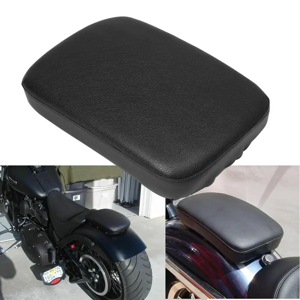 Motorcycle Universal Rear Passenger Cushion Pillion Seat Pad Suction