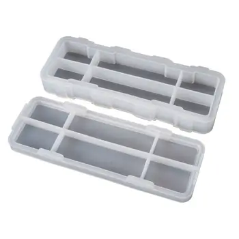 

Simple Cute Stationery Pencil Box Mold School Office Supplies Silicone Mould DIY Crystal Epoxy Glue Molds