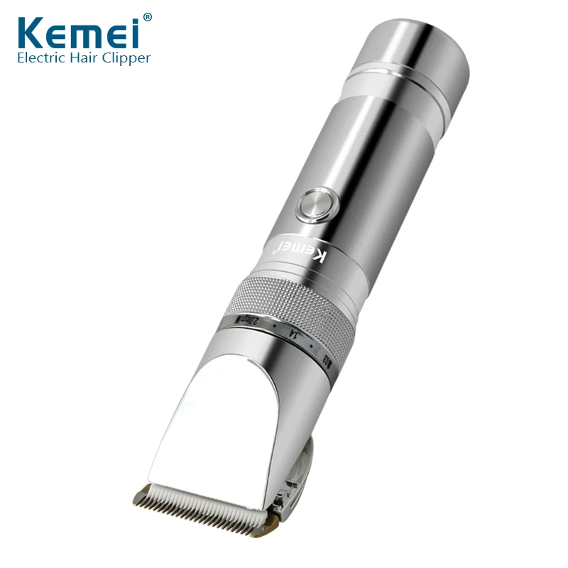 Kemei KM-9801, новинка, Керамический триммер для стрижки бороды, машинка для стрижки волос, перезаряжаемая бритва, бритва, беспроводная, регулируемая машинка для стрижки