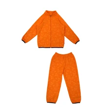 Комплект флисовый детский Reike Space monsters orange(размеры 98-134) Осень-Зима для мальчика