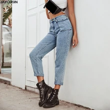 JAYCOSIN Джинсы женские деним с карманами прямые джинсы свободные штаны Новинка Горячая Распродажа размера плюс джинсы femme nouveau metersbonwe