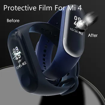

5Pcs Screen Protector Film For Xiaomi Mi Band 4 Smart Wristband Soft Film For Xiaomi Miband4 Not Tempered Glass Smart Electronic