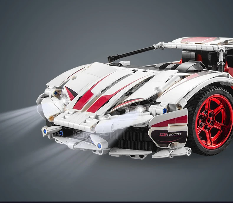 Technic 2,4 Ghz блок дистанционного управления на радиоуправлении 1:10 масштаб bull логотип Германия lambt LP610 модель спортивного автомобиля rc игрушка с коллекцией светильник