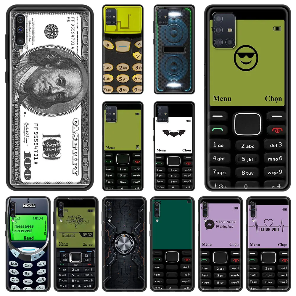 Забавный чехол для телефона Nokia Audio Smart USD Samsung Galaxy A51 A71 A21S A12 A11 A31 A52 A41 A32 5G A72 A01 A22