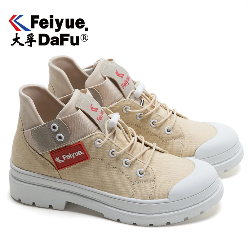 Feiyue 8302 новинка, холст обувь ботинки martin оригинальная женская обувь вулканизированные Кеды сапоги Для женщин 4 цвета тренд Нескользящие домашние тапочки