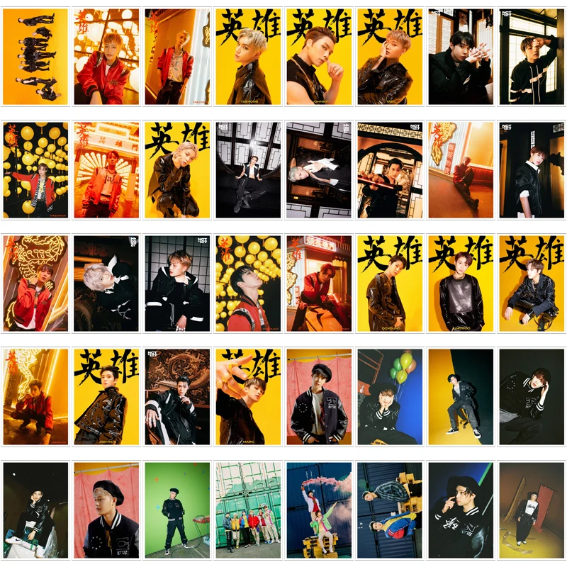 Kpop Nct127 2nd Album Nct 127 Neo Zone Polaroid Photo Lomo Card K Pop Nct 127 Fans Gifts Metal Box 40pcs Cards Drop Shipping Jewelry Findings Components Aliexpress