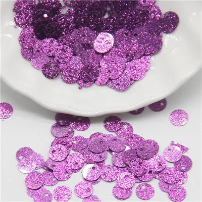 ltght purple 20g Круглые Блестки 10 мм Блестки Ткань пайетками Lentejuelas пуговицы прозрачные ремесло блеск для шитья свадебные аксессуары - Цвет: ltght purple 20g