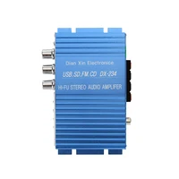 tf כרטיס TDA7056 Digital Power Audio מגבר לוח 2 * 40W 2.0 סטריאו ערוץ מגבר HiFi AUX FM U דיסק TF כרטיס רכב אודיו Amplificador (5)