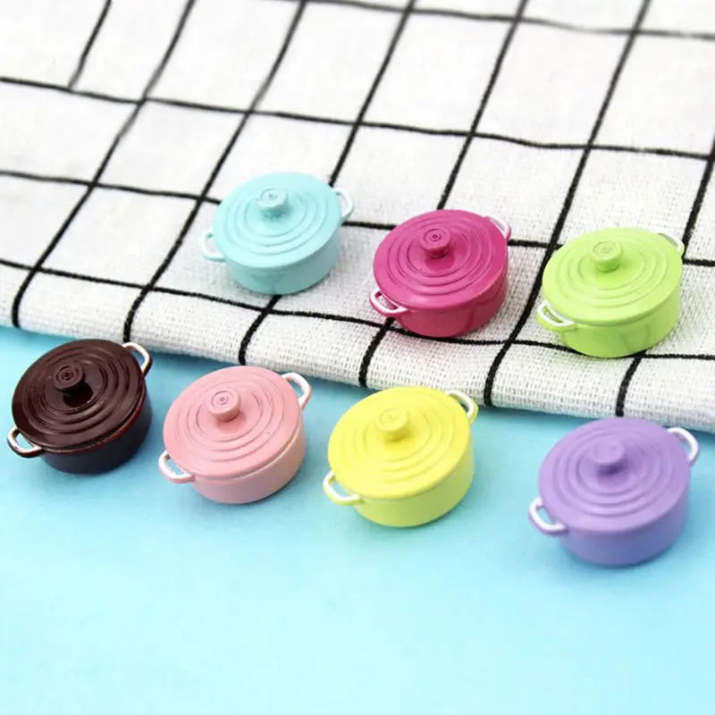 DIY Миниатюрная модель игрушки Моделирование мини цвет миска для супа Кукольный дом украшения моделирование мини миска для супа