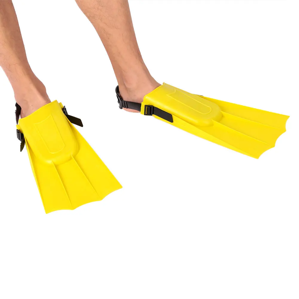 Yellow 1 пара дайвинг ласты для плавания Охота монофин Подводные ласты детский Флиппер ABS - Цвет: Yellow