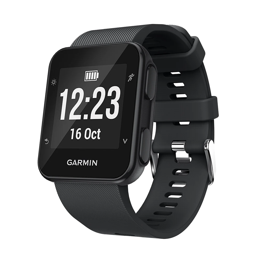 Strap For Garmin Forerunner 35 30 Smart Watch Replacement Wristband Watch band Wrist strap Silicone Soft Band Strap Bracelet New 