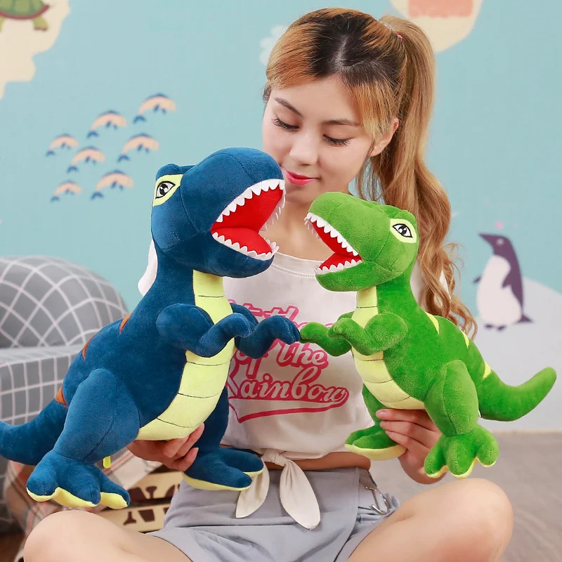 Гигантский Размер мультяшный динозавр плюшевые игрушки хобби огромный тираннозавр рекс плюшевые куклы мягкие игрушки для детей Мальчики Классические игрушки