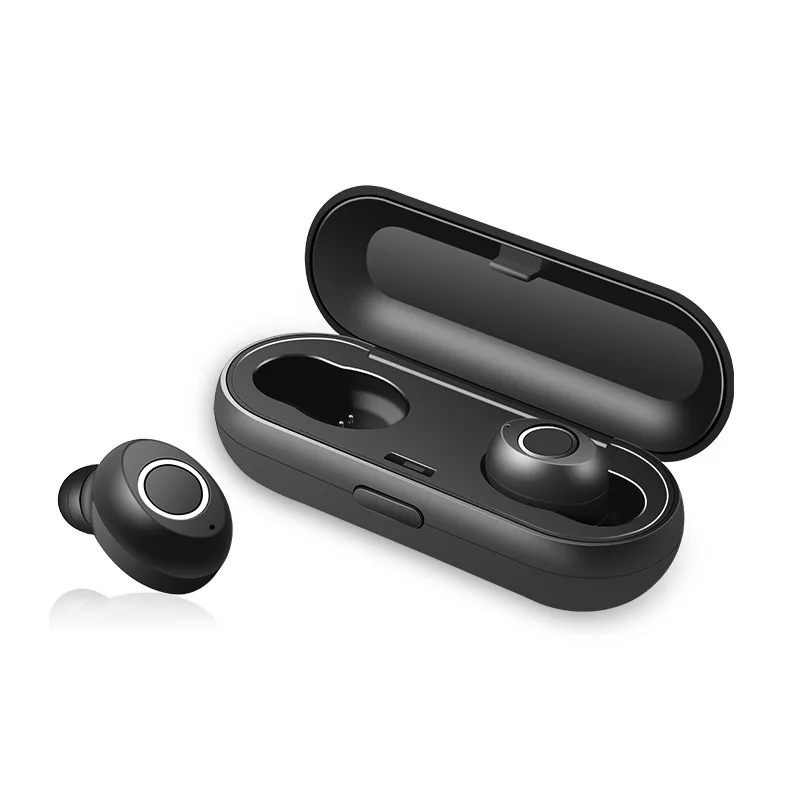 CLAITE TWS True Беспроводные bluetooth 5,0 наушники CVC6.0 с шумоподавлением стерео наушники с микрофоном