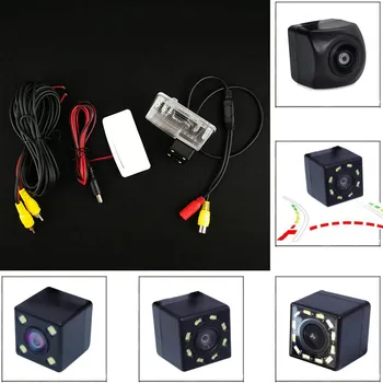 

Car CCD Night Vision 4 LED Backup Rear View Camera Parking Assistance waterproof For Toyota reiz 2010 2013 2015 XENIA S80