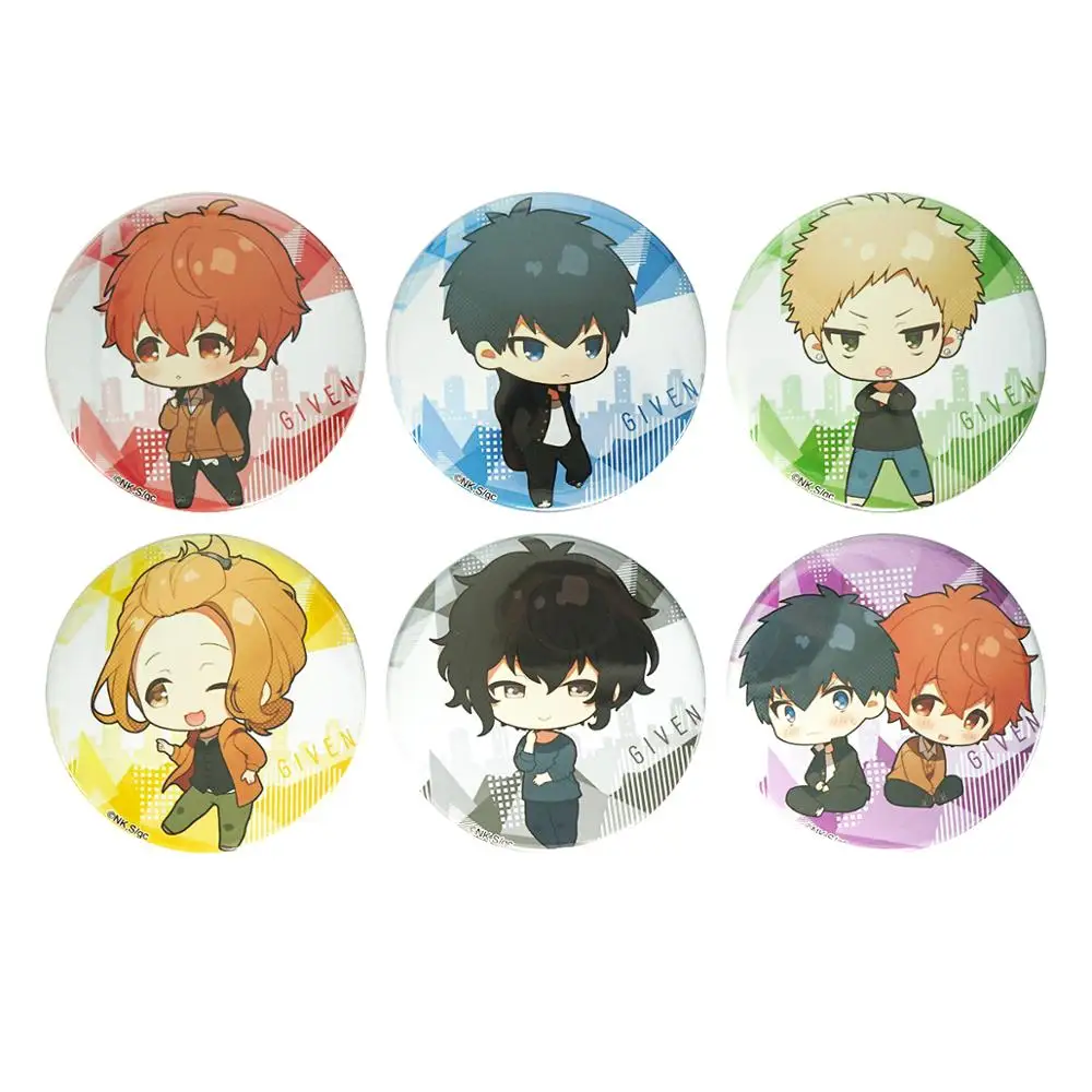 Данный значок аниме Mafuyu Sato Ritsuka Uenoyama Haruki Nakayama Akihiko Kaji милый металлический брошь