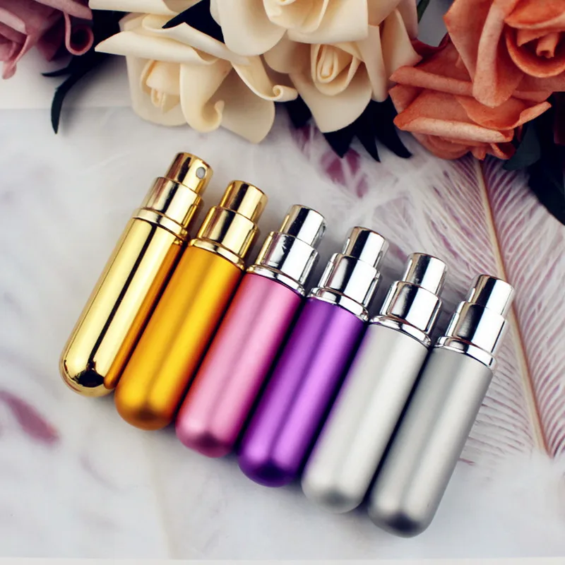 1PC 5ml 6ml Spray do perfum butelka przenośna butelka szklana wielokrotnego napełniania puste pojemniki kosmetyczne podróż aluminiowy rozpylacz do perfum 3 1PC 5ml 6ml Spray do perfum butelka przenośna butelka szklana wielokrotnego napełniania puste pojemniki kosmetyczne podróż aluminiowy rozpylacz do perfum 3