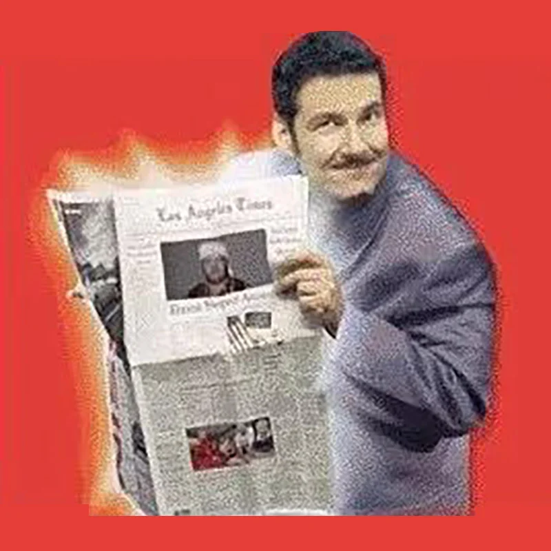 

Better Newspaper Tear Magic Tricks Torn and Restored Newspaper Magician Stage Illusions Gimmicks Props Comedy Magie Funny Toys