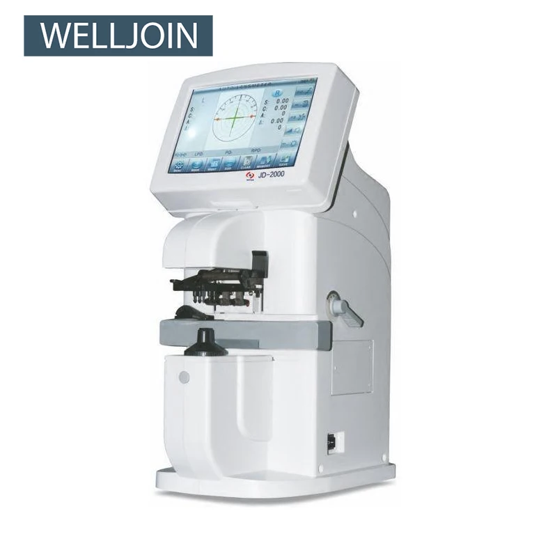 CE JD-2000B цветной сенсорный экран автоматический Lensmeter Lensometer Focimeter с PD измерением