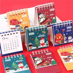 Calendrier de noël en papier, Mini planificateur de Table hebdomadaire, organisateur de calendrier quotidien 