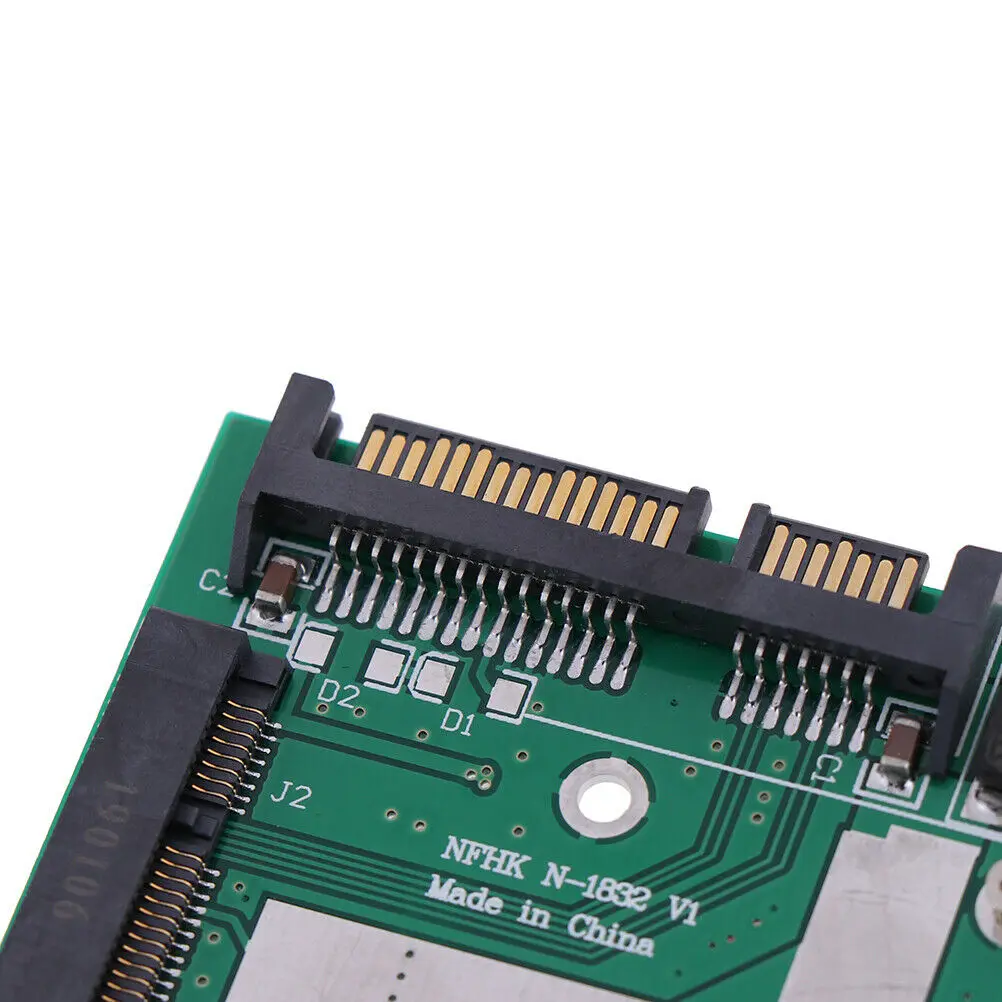 mSATA SSD to 2.5'' SATA 6.0 gps adapter converter card module board mini for Tablet PC