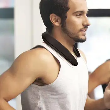 

Stereo Wireless Bluetooth Wear U-Type Bib Speaker Neck Microphone Speaker 3D Stereo Outdoor Ergonomic Wireless Bluetooth B9W2