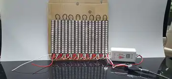 

NEWEST DIY ws2812b led strip matrix pixel screen sp107e music controller set, according to your needs, make any size matrix