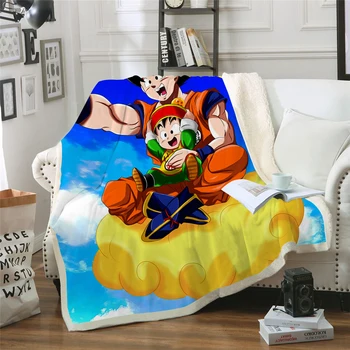 

Anime on the Cloud Printed Velvet Plush Throw Blanket Bedspread for Kids Girls Sherpa Blanket Travel New 2019 Couch Quilt