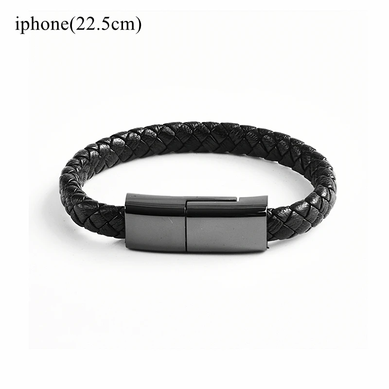 HTOC-USB Type-Cミニブレスレットタイプ,iPhone用データケーブル