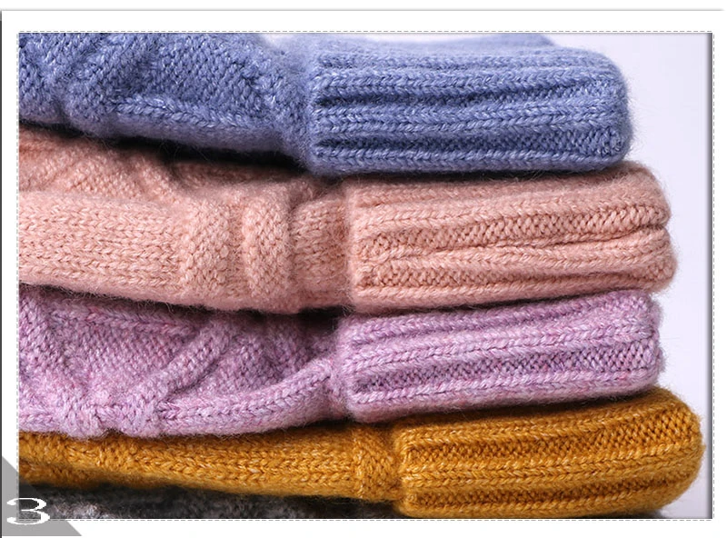 Зимняя шапка из натурального меха с помпонами и помпонами Skullies Beanies, шапка для женщин, уличная теплая Толстая шапка, женская вязаная шапка