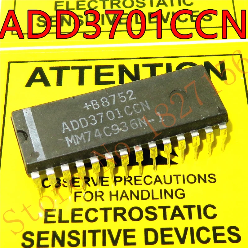 (1 шт.) ADD3701CCN DIP-28 3 3/4 цифровой DVM с мультиплексором 7-сегментным выходом |