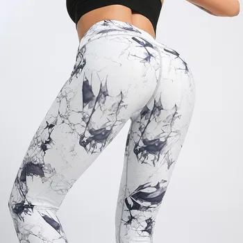 

New Fashion Leggings Women Print Pocket Pant Hip High Waist Workout Leggings Fitness Sport Leggings Fitness Feminina L511
