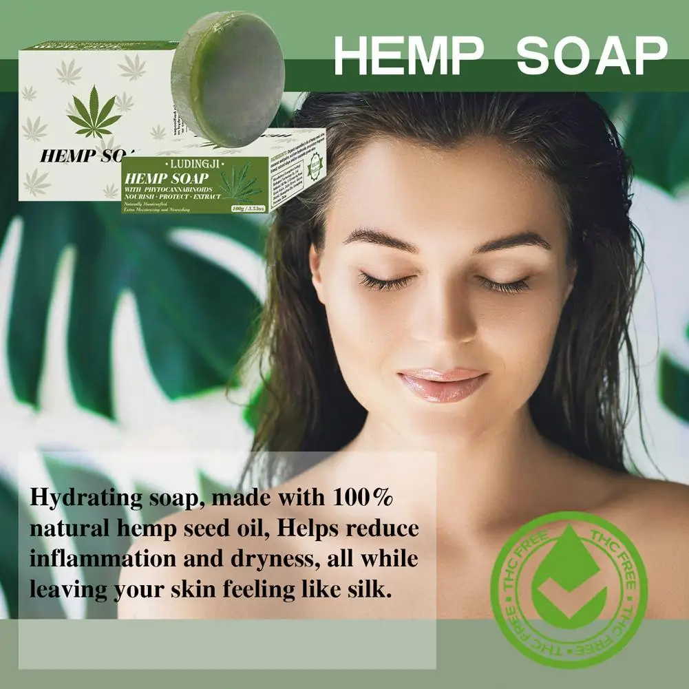 BellyLady Hemp Soap Brighten Skin Color Universal Manual Herbaceous Face Wash Soap Base Skin Care Vitamin A Soap Shower Gel BellyLady Hemp Soap Brighten Skin Color Universal Manual Herbaceous Face Wash Soap Base Skin Care Vitamin A Soap Shower Gel