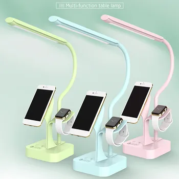 

LED Eye protection Table lamp Charging reading Bedroom Night light With Bracket