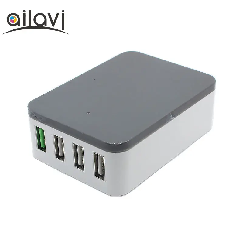 4U36//4UL with fast charge Car marine multi-port USB charger DC12V24V36V input