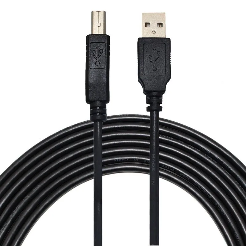 8 м кабель USB для принтера 2,0 A папа в B папа Кабель для принтера сканер 25 футов