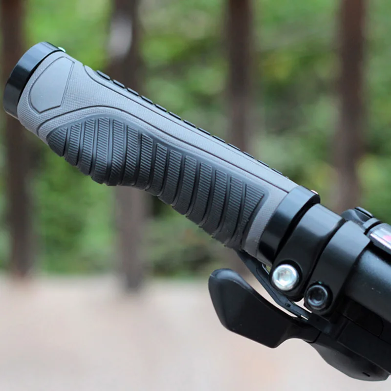 Lock on Handlebar Grips Plugs Bicycle 130mm TPR Parts Spare Accessories