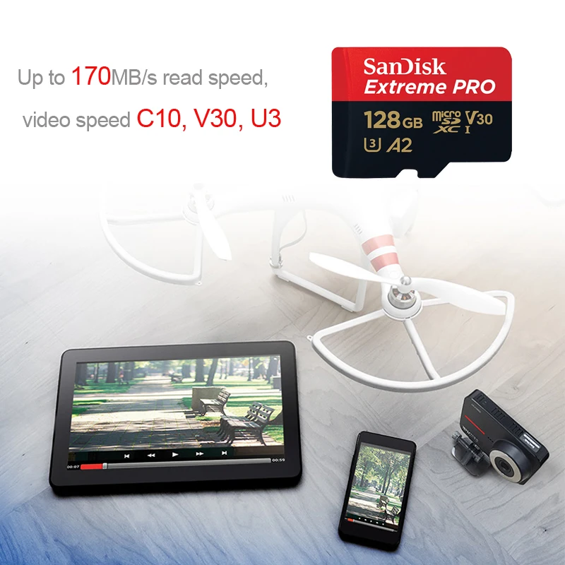 SanDisk карта памяти 256 ГБ 128 64 170|Карты памяти| |