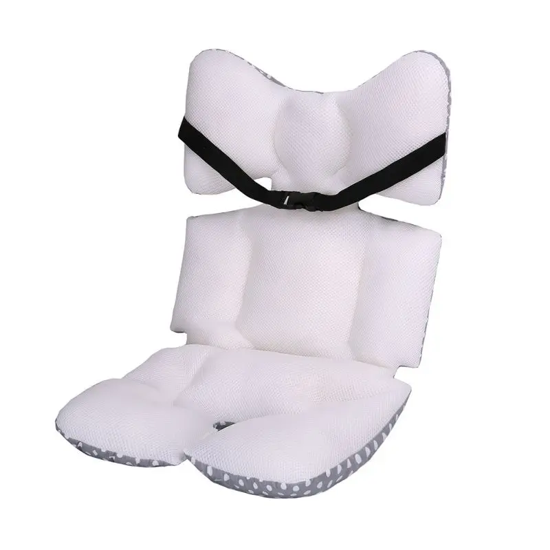 Подушка для детской коляски, толстая хлопковая дышащая подстилка для коляски, автомобильный коврик для стульев, подкладка, защита для новорожденного