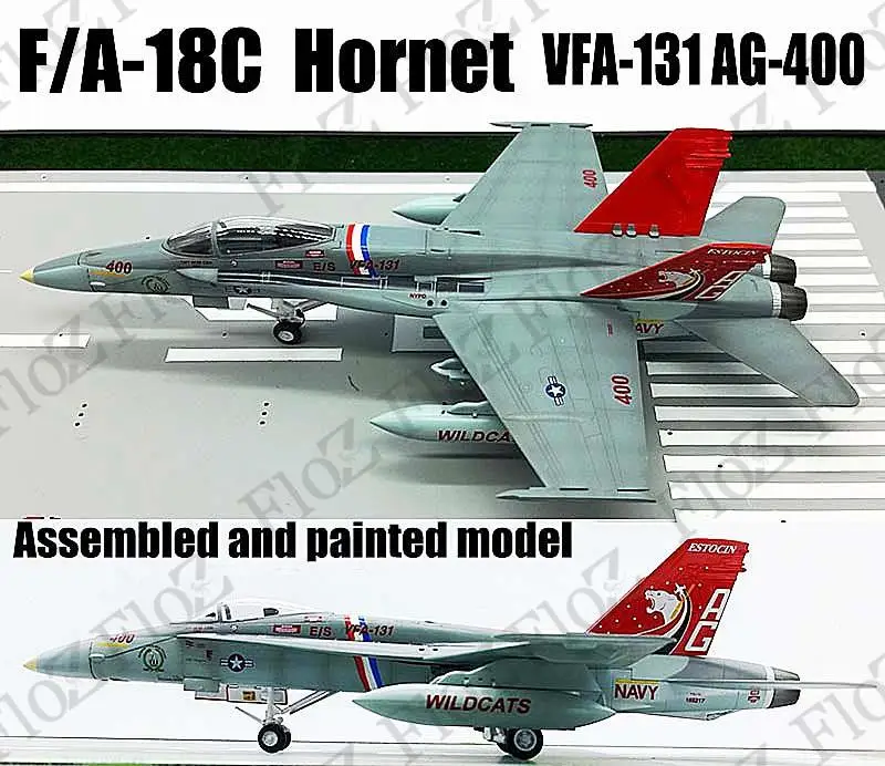 F-18C F/A-18C Hornet VFA-131 AG-400 самолет 1/72 diecast easy model