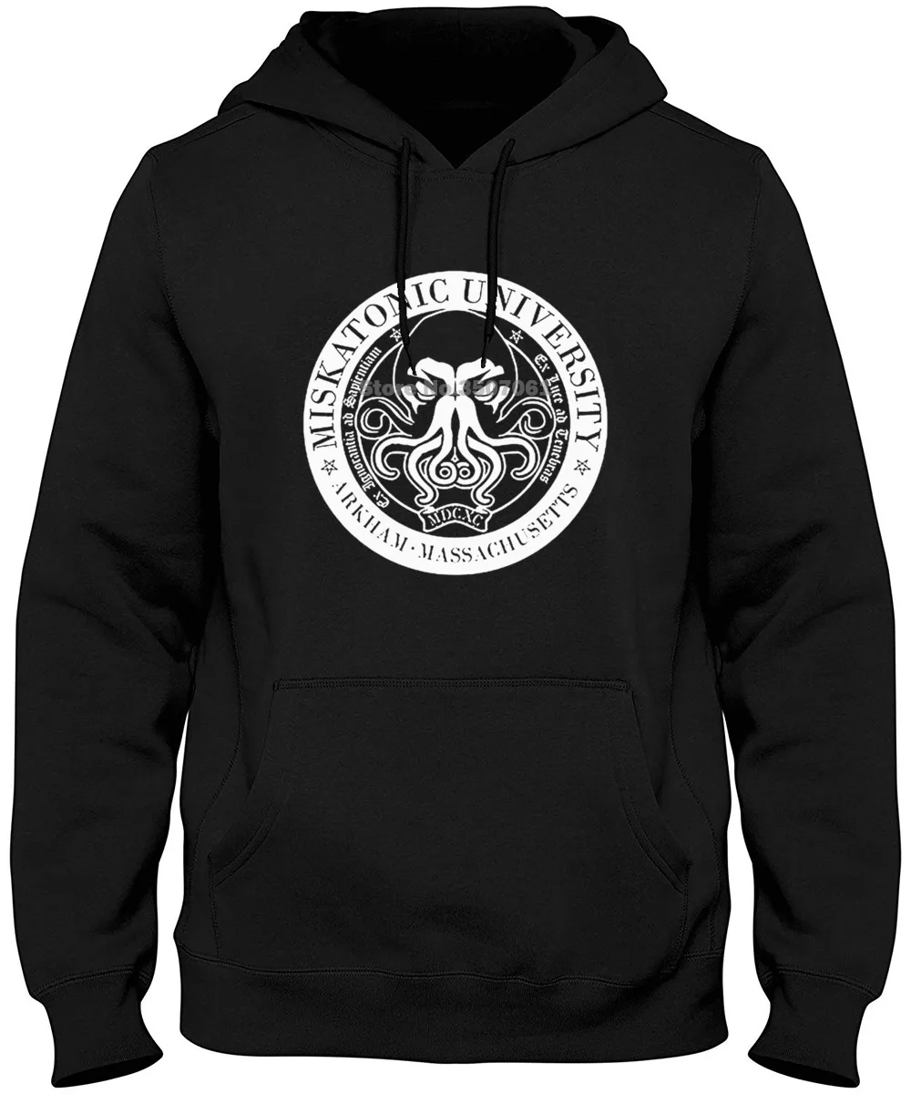 

H.p Lovecraft Cthulhu Satanic Miskatonic University 2 3xl New Brand clothing Hoodies & Sweatshirts
