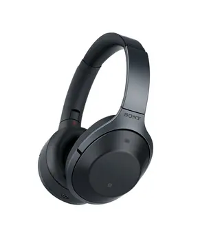 

USED Sony Noise Cancelling Headphones MDR-1000X Wireless Bluetooth r Headphones with Mic and voice control Hi-Res (golden,black)
