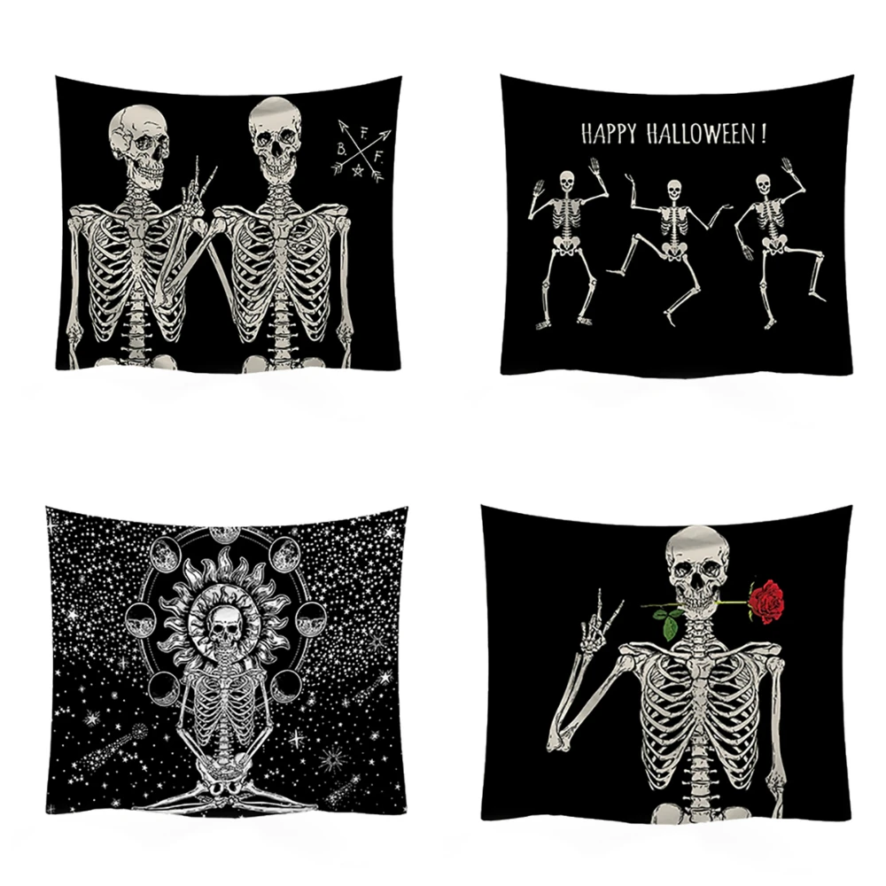 Чехол для подушки серии Lychee Skull 45x45 см, полиэстеровый чехол для подушки из персиковой кожи для спальни, дома, офиса