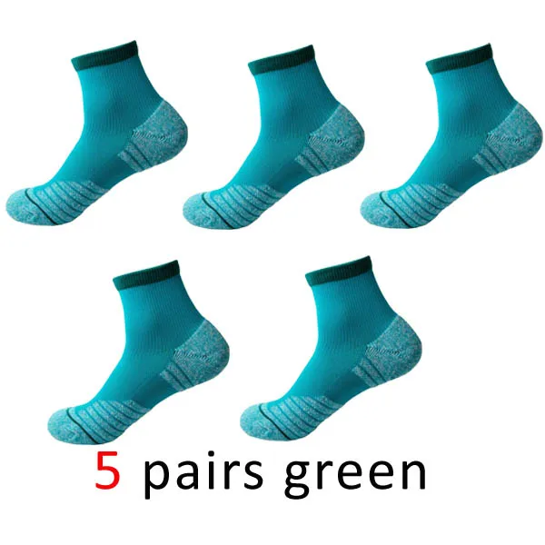 green VERIDICAL/5 пар/лот; хлопковые мужские носки; Компрессионные носки для мальчиков; плотные зимние стандартные дышащие рабочие носки хорошего качества; meias - Цвет: green