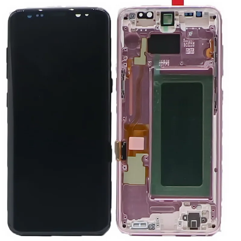 Original para Samsung Assembléia para Samsung s8 + G950 Galaxy Display Touch Screen Digitador G950f Mais G955f Lcd s8 G955 8 assembléia para samsung s8 g950f s8 mais g955f lcd